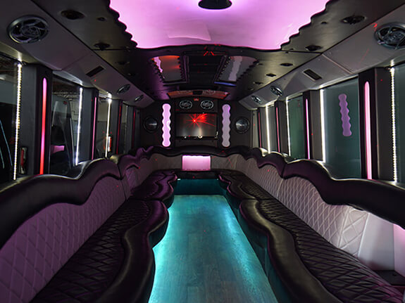 35 passenger atlanta party bus rental
