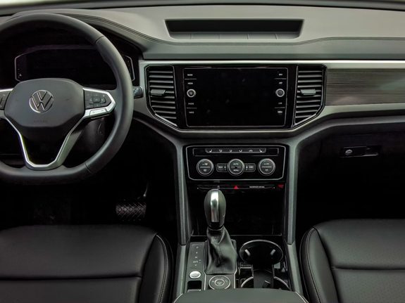 black car interior