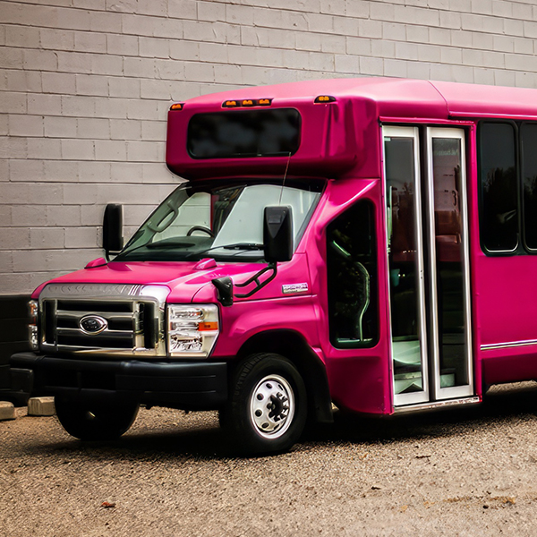 pink party bus