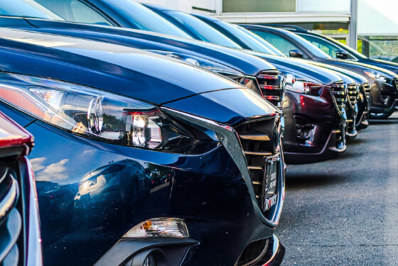black cars