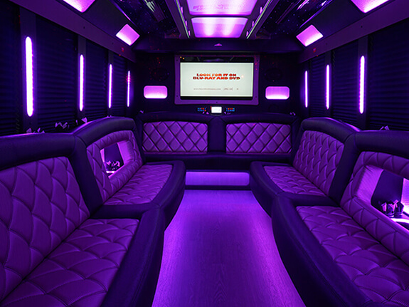 30 passenger party buses
