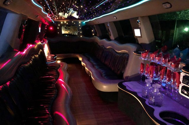 stertch limo interior