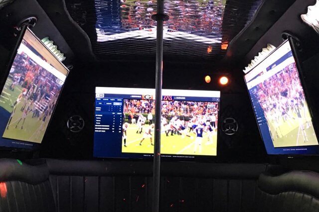 party bus rental for a sporting event